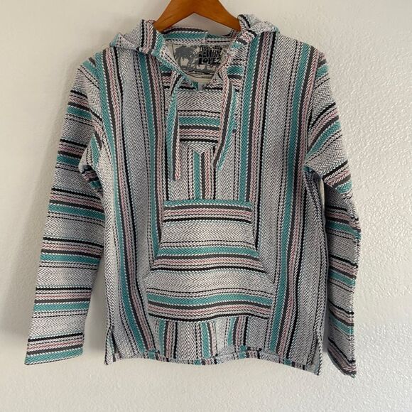 NWOT Original Senor Lopez Hoodie Sweatshirts 50%cotton green/white/black/red S - Picture 2 of 6